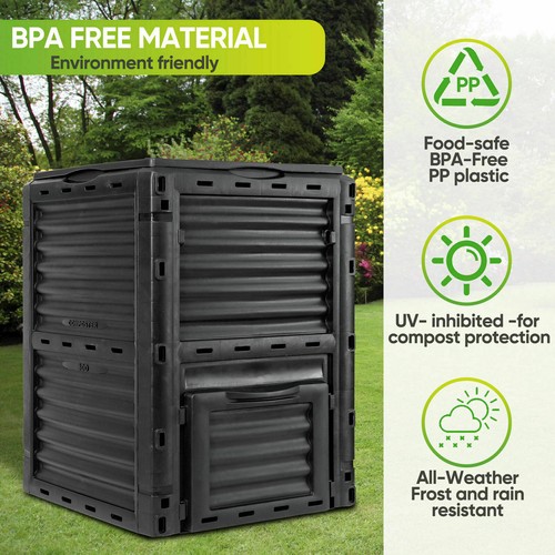 Gallon garden composter bin - gallon,