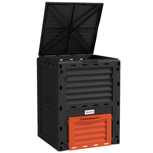 Garden compost bin - garden,