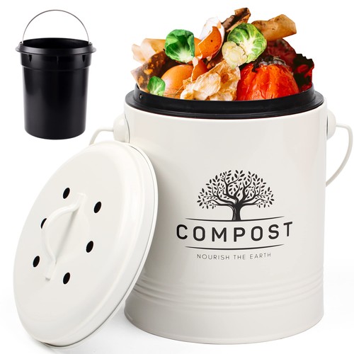 Gallon kitchen compost bin - gallon,