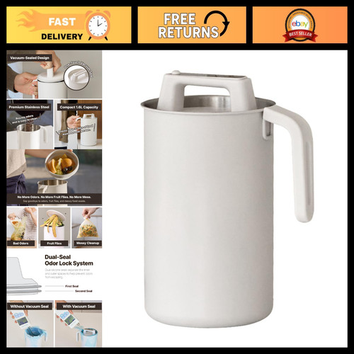 Countertop compost bin - countertop, 1.6l