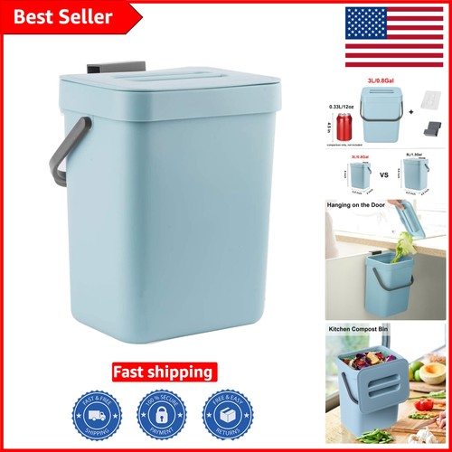 Mini blue compost - blue, bin