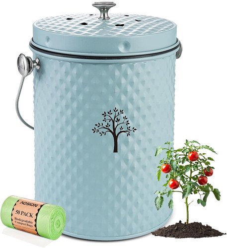 Countertop compost bin kitchen - bin,
