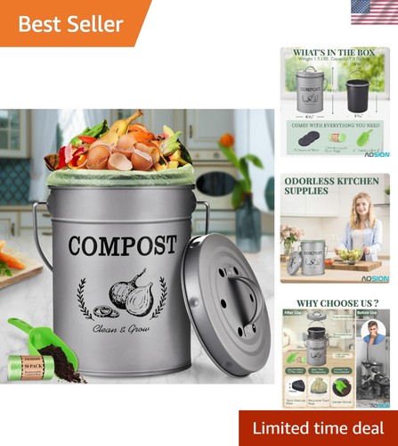 Kitchen compost bin - compost, indoor