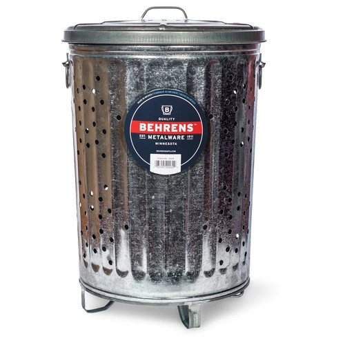 Steel burning container can - burning,